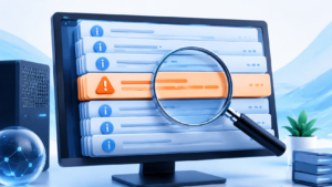 Windows 이벤트 뷰어에서 문제 발생 시간의 중요 오류 로그를 확인하는 모습